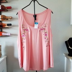 Rue21 embroidered tank